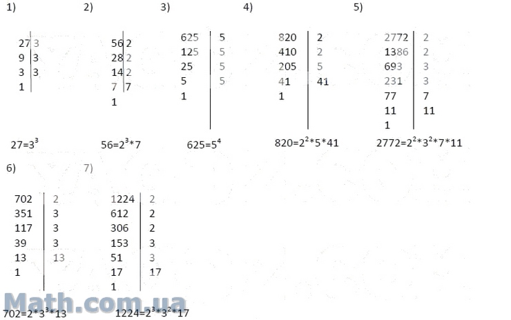 6 класс математика страница номер 1156. Разложите на простые множители число 27 56 625 820 2772 702 1224. Разложите на простые множители число 27. Разложение числа на простые сомножители.