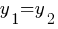 y_1=y_2